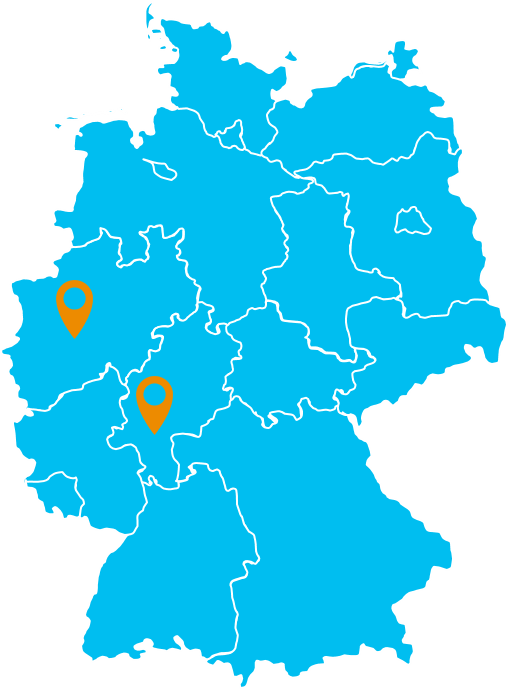 Concardis | Deutschland Landkarte 